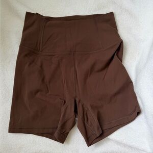 Free people movement Never Better 5" Bike Shorts brown